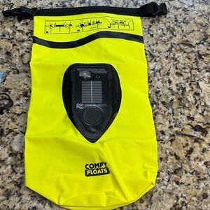 Yellow Speaker Bag with Bluetooth